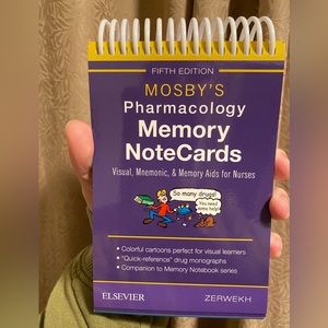 Mosby’s Pharmacology Memory Note Cards - Nursing School - Student Nurse